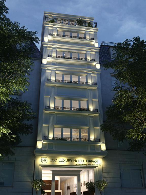 Eco Luxury Hotel Hanoi Exterior foto